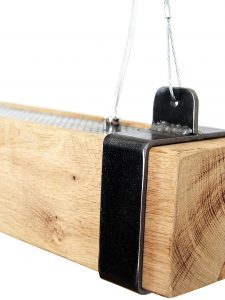 Eiken Balklamp met Hue leds