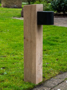 Eiken buitenlamp "Ben"