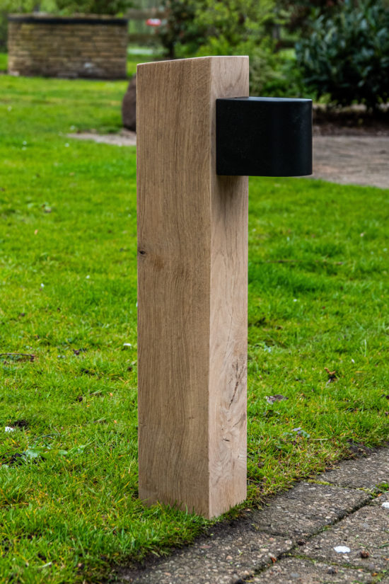 Eiken buitenlamp "Ben"